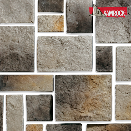 Искусственный камень KAMROCK "Средневековая стена" 03310